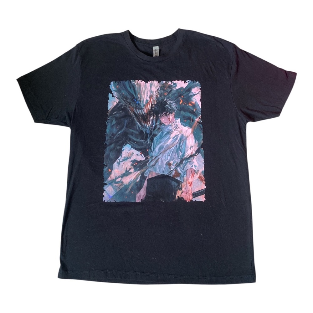 Jujutsu Kaisen Satoru Gojo Black Graphic Men's T-Shirt